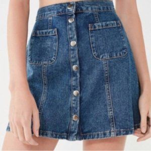 BDG Denim Skirt, Size Small